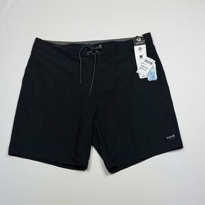 Hurley Men's Classic Black Board Shorts size 34W/34 Taille